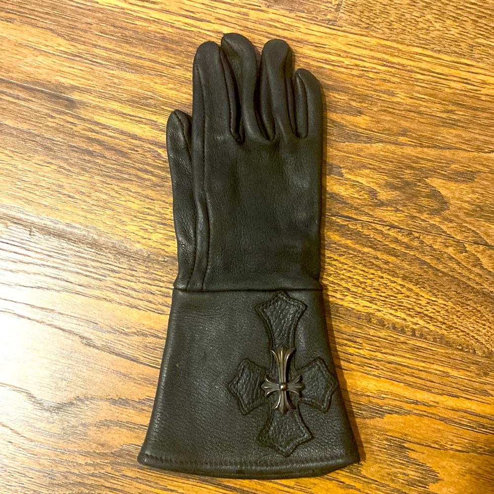 Chrome Hearts Leather Glove